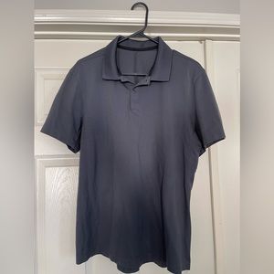 Lululemon Polo Shirt Small Charcoal Grey